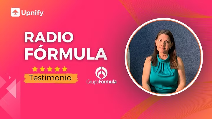 Depoimento em vídeo do Grupo Radio Formula